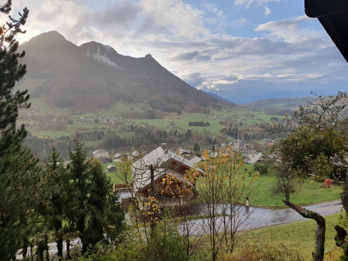 Chalet Tante Emma Vacheresse المظهر الخارجي الصورة